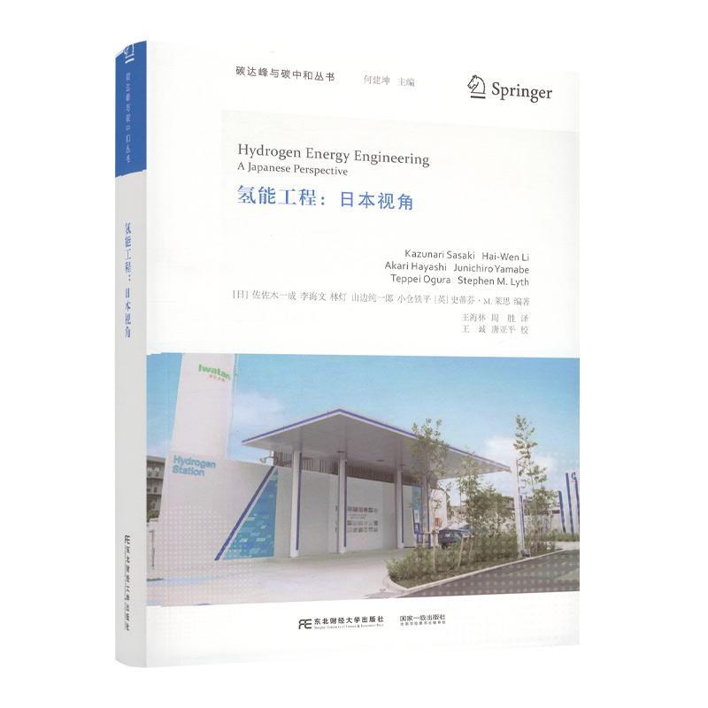 氢能工程:日本视角:a japanese perspective 佐佐木一成 氢能能源发展产业发展研究日本普通大众经济书籍东北财经大学出版社
