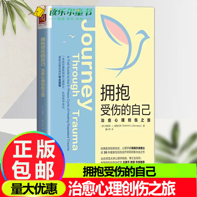 正版拥抱受伤的自己治愈心理创伤之旅心理健康情绪由我应对焦虑心理学入门心理咨询师用书心理学咨询与治疗书籍轻松告别抑郁症快乐