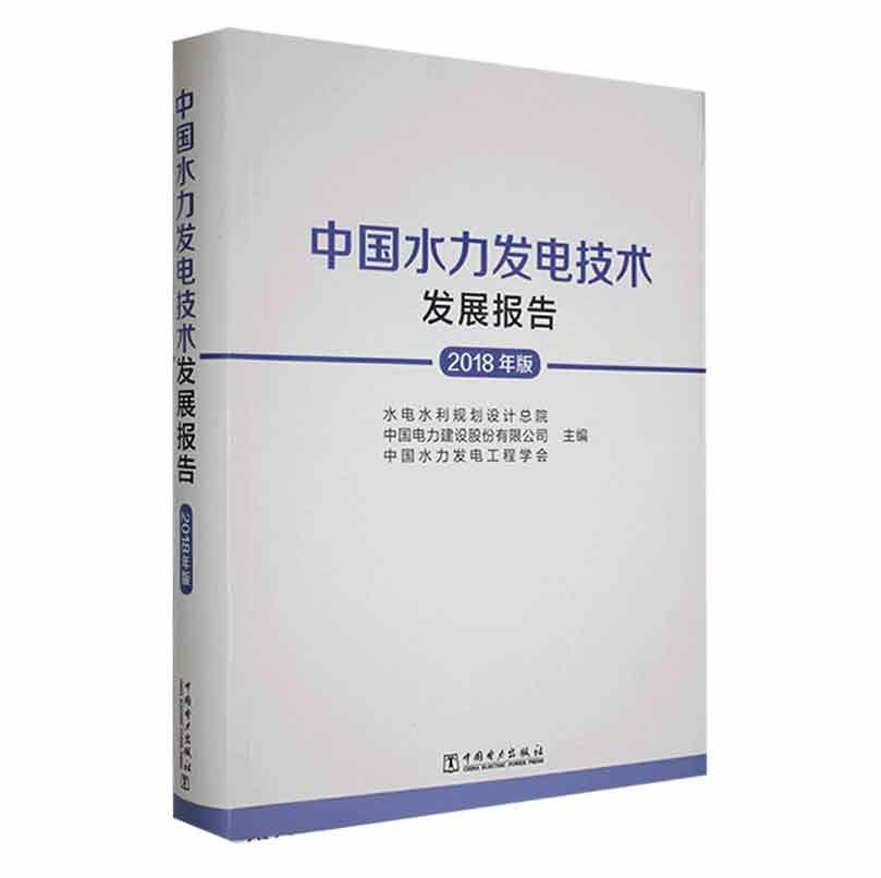 中国水力发电技术发展报告:2018年版 水电水利规划设院 工业技术书籍中国电力出版社
