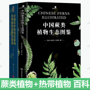 蕨类植物识别鉴定参考资料 纳热带植物园导赏图鉴 植物学园艺园林学植物彩色科普百科书籍 中国科学院西双版 中国蕨类植物生态图鉴