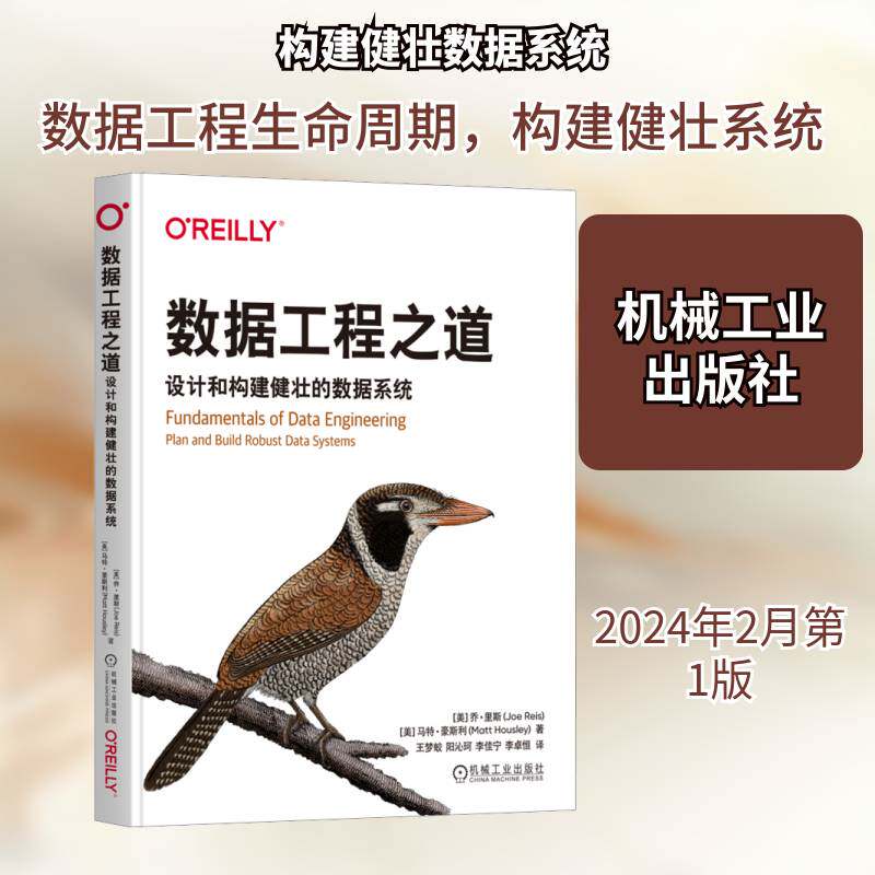 数据工程之道:设计和构建健壮的数据系统 乔·里斯   计算机与网络书籍机械工业出版社