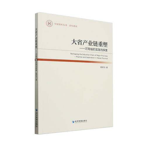 大省产业链重塑:河南的实践与探索:practice and exploration in Henan province 杨梦洁   经济书籍经济管理出版社