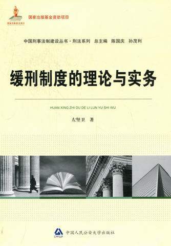 正版包邮 缓刑制度的理论与实务 左坚卫 书店 刑法总则书籍