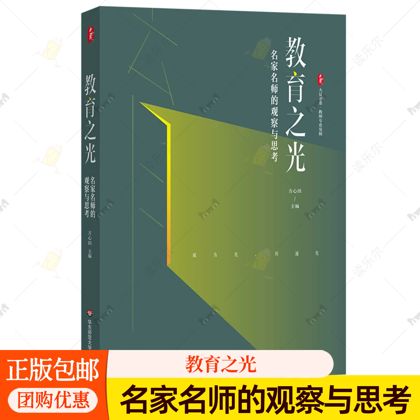 教育之光：名家名师的观察与思考 大夏书系 教师专业发展 方心田 华东师范大学出版社  9787576075649