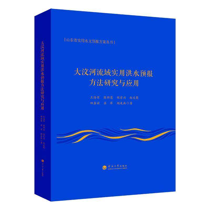 大汶河流域实用洪水预报方法研究与应用 书 王海军南京河海大学出版社有限公司 自然科学书籍