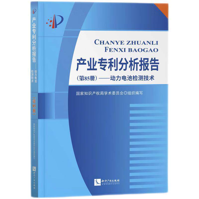 产业专利分析报告:85册:动力电池检测技术 学术委员会组织写 社会科学书籍知识产权出版社