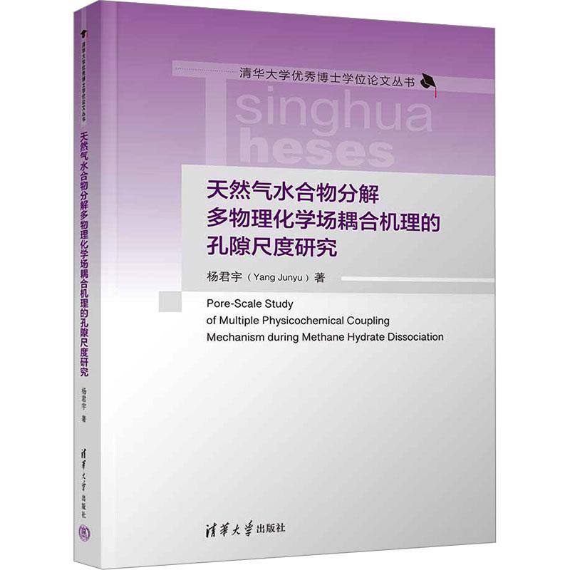 正版天然气水合物分解多物理化学场耦合机理的孔隙尺度研究杨君宇书店自然科学清华大学出版社书籍 读乐尔畅销书