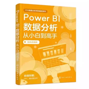 BI数据分析从小白到高手 化学工业出版 王国平 Excel数据分析 社 PowerBI入门数据集成数据处理基础操作教程书籍 Power