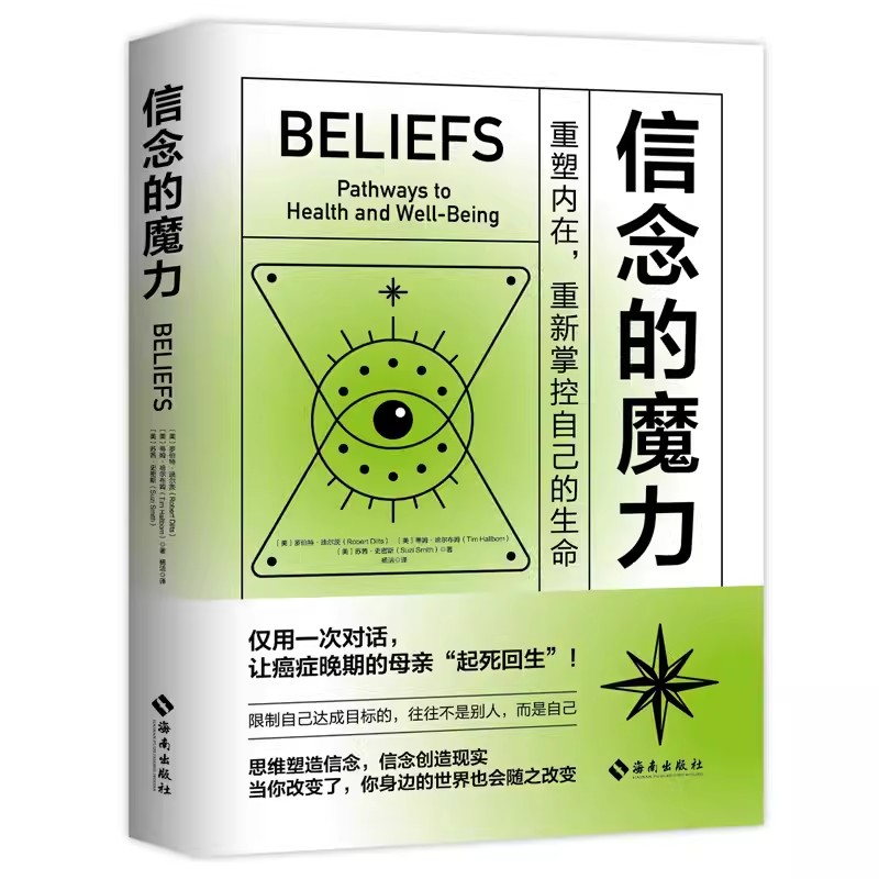 正版 信念的魔力罗伯特·迪尔茨 现实检验策略信念策略印记重塑冲突整合准则排序倾听内在的声音海南出版社书籍