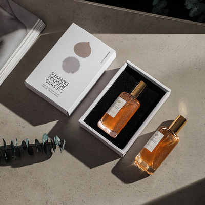 诗芒夏日樱花礼盒装金色流沙香水 小众香花香调香水套装