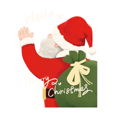 2026圣诞装饰窗花玻璃门贴纸贴画