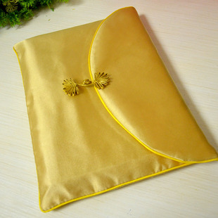 盘扣锦缎包经袋加厚经文包经布大号24*34CM法宝抄经本收纳袋加厚