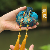 七夕情侣古风汉服配饰香囊刺绣艾草驱蚊中药香包香袋腰间挂件