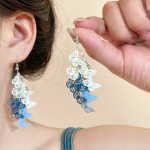 海芋恋~超仙镂空蝴蝶流苏耳环女轻奢高级感耳坠独特漂亮精致耳饰