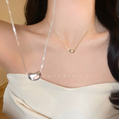 爆款 相思豆项链女款 小金豆2025新款 配饰高级感轻奢小众锁骨链颈链