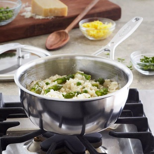 正品保障 假一赔三 比利时Demeyere5层Industry不锈钢温莎锅煎锅