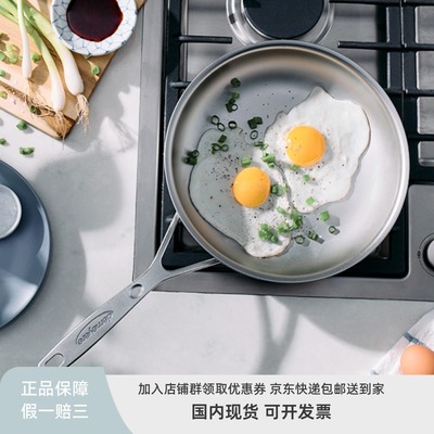 Demeyere全新5层不锈钢煎锅