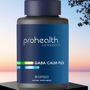 美國ProHealth促進精神清晰情緒平靜寧靜睡眠GABA 60粒 Plex Calm