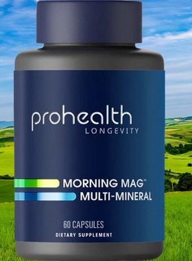 美国ProHealth  Multi-Mineral早晨Mag™多元矿物质 - 60粒胶囊