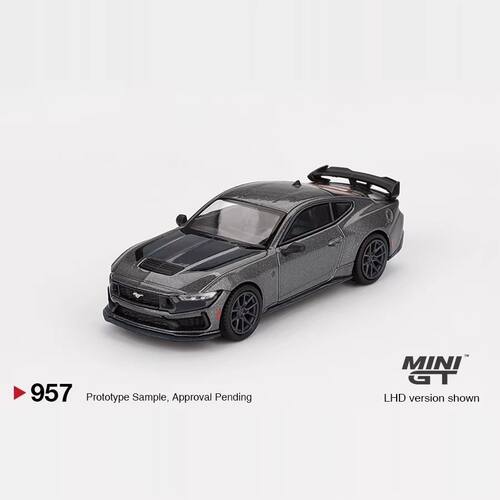 MINIGT 1:64 福特 野马 Dark Horse 2024 灰碳 合金车模 957
