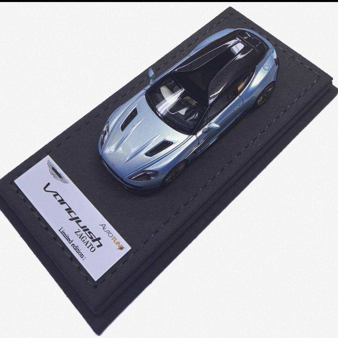AT Autotune 阿斯顿马丁Zagato  PSM定制远峰蓝魅金 1/64树脂模型