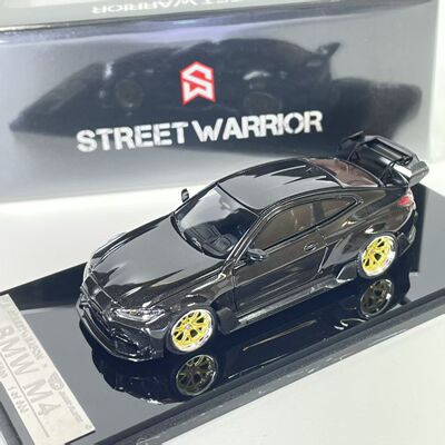 Street Weapon SW 1:64 宝马 BMW G82 M4 展会版 全碳纹 合金车模