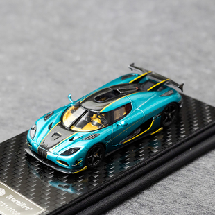 Frontiart 1:64 柯尼塞格  RSR 海洋蓝 限量版 树脂车模 收藏摆件