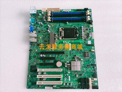 原装超微X9SCA-F C204芯片服务器主板 支持E3-1230v2  现货实拍