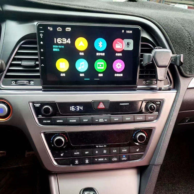 适用于现代索纳塔九导航索9大屏一体机360全景影像carplay