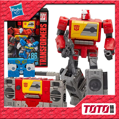 孩之宝变形金刚录音机+弹射玩具