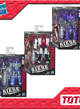 孩之宝变形金刚围城 红色警报 探长 照相机 猛攻 铁皮 3C