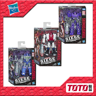 孩之宝变形金刚围城 红色警报 探长 照相机 猛攻 铁皮 3C