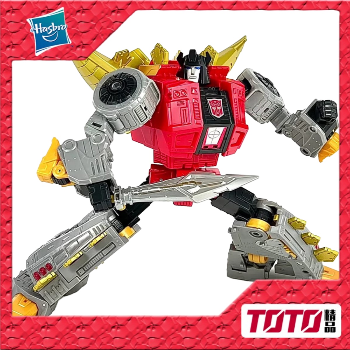 孩之宝 变形金刚 玩具 SS86嚎叫 L级 机器恐龙 嚎叫 再版 预订