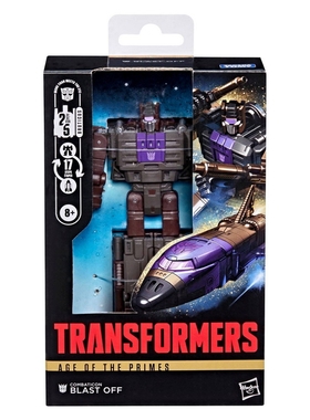 孩之宝变形金刚玩具 领袖纪元天尊世代 D级 混天豹 爆炸 3C