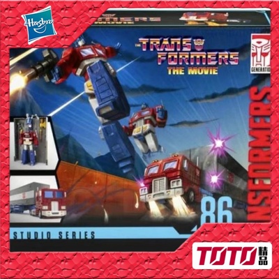 孩之宝 变形金刚玩具 86大电影 SS86 指挥官级 擎天柱 带车厢现货