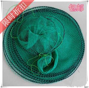 特大超长直径120超大渔网手工编织折叠水库钓海钓包小周渔具