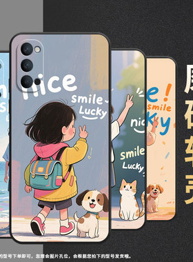 适用OPPOReno手机壳10x纯黑色PCCM00商务0pp0RenoAce保护套Ace2硅胶笑脸Reno2高级PCKM70轻薄Reno5软壳