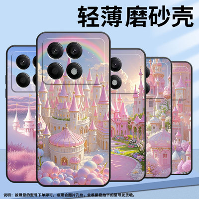 适用小米POCOX2手机壳X3超薄21061110AG男女款XiaomiPOCOX4GT时尚X5Pro软壳2311DRK48G硅胶POCOX7Pro保护套