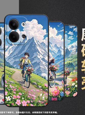 适用OPPOReno3Pro手机壳CPH2109耐磨骑行场景保护套Reno9全包边Reno10Pro硅胶PJH110商务Reno12磨砂壳