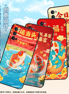 适用OPPOReno手机壳10x纯黑色PCCM00商务0pp0Reno4SE保护套Ace2三色锦鲤RenoZ高级PCKM70轻薄Reno5软壳