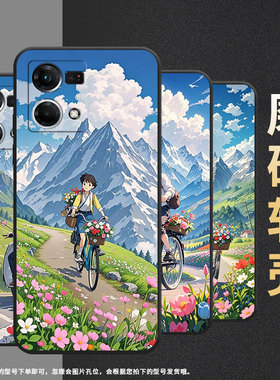 适用OPPOF1Plus手机壳F19Pro+超薄F3Plus防摔CPH1823商务自然的宁静0pp0F17Pro/F17硅胶CHP2219F21Pro软壳