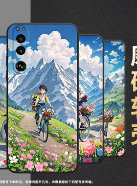 适用索尼XPeria5III手机壳XQCQ62B-GC骑行的场景SonyXPeria1III商务XPeria10III硅胶SO-52B软壳5IV保护套