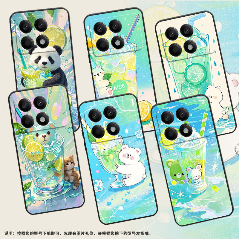 适用小米POCOX2手机壳X3超薄21061110AG男女款XiaomiPOCOX4GT时尚X5Pro软壳2311DRK48G硅胶POCOX7Pro保护套