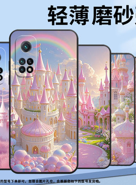适用小米CC9手机壳CC9E全包边M1803E1A超薄Xiaomi8se黑色城堡群彩虹小米10TPro/9Pro硅胶M2007J3SY时尚保护套