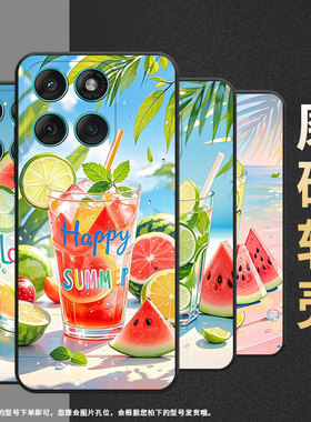 适用motoedge60stylus手机壳edge60s高级感耐磨motorola摩托罗拉g56硅胶g86全包xt2527-2夏天冰饮保护套