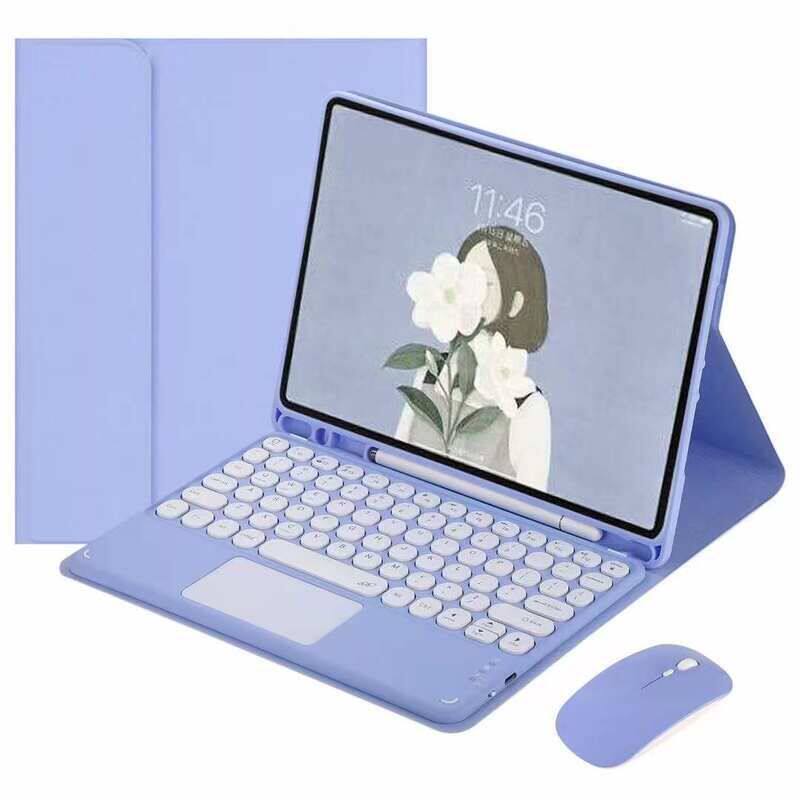 适用25 iPad Air11蓝牙键盘保护套磁吸iPad11（A16）圆帽触控键盘