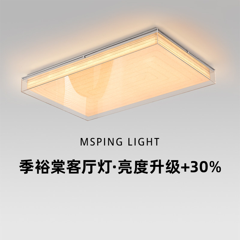 包豪斯中古风护眼客厅吸顶灯图片