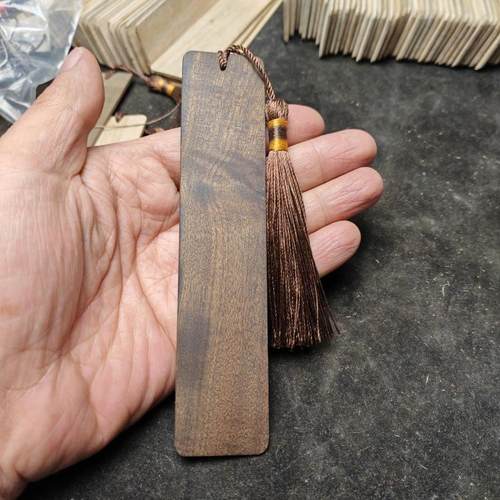 红木金丝楠木中国风古典文艺书签