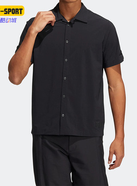Adidas/阿迪达斯正品夏高尔夫男子翻领运动休闲短袖POLO衫 H64634