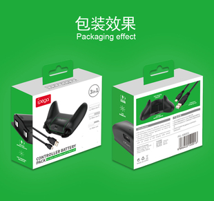充电电池xboxone ONE手柄电池 充电线 IPEGA正品 电池包 XBOX